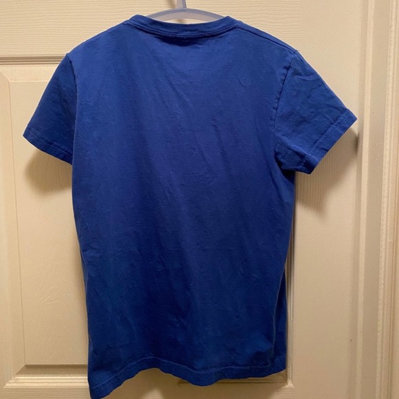 Threadless First Edition Penguins on Holiday - royal blue - women’s large - Picture 4 of 5